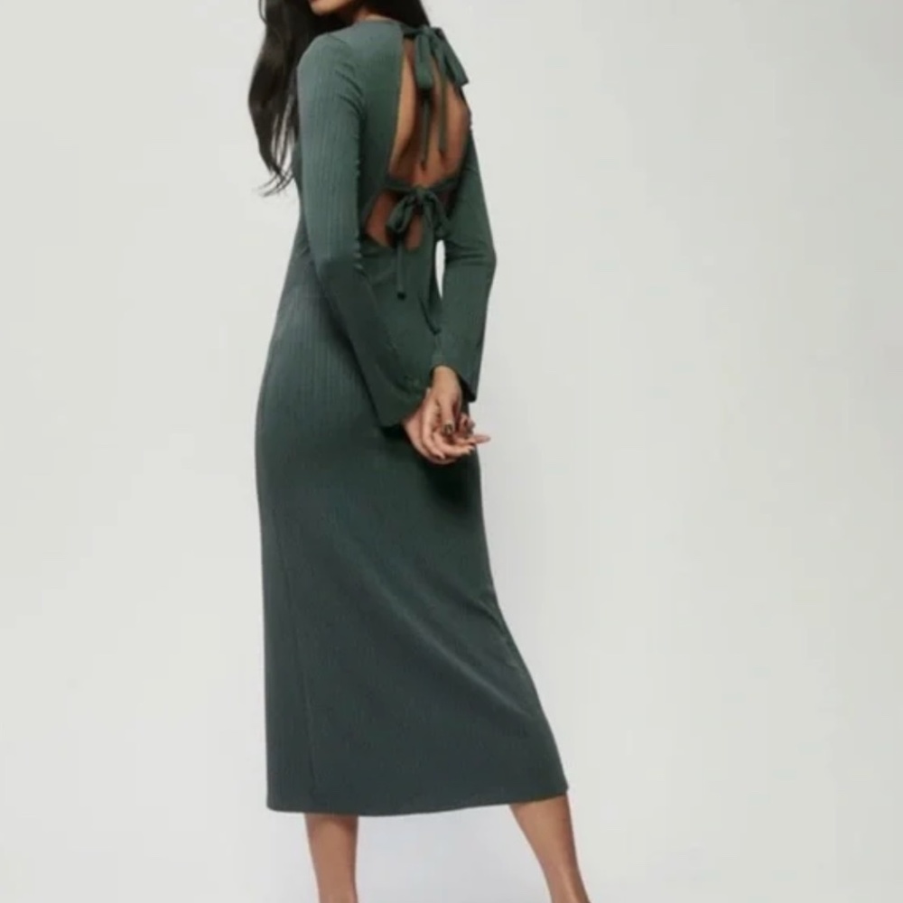 Reformation Benedict Midi Dress size Large